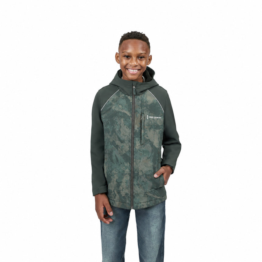 Boys' Reflective Time Super Softshell® Jacket