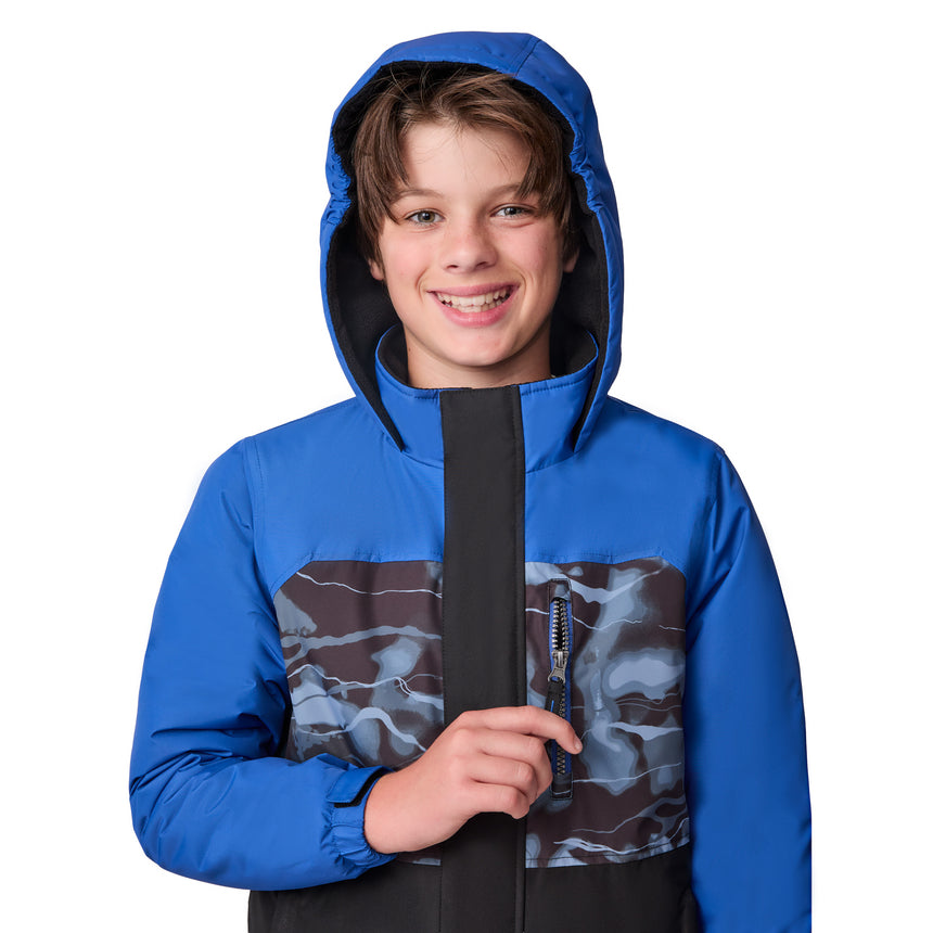 Boys' Out of Bound Jacket and Bib Pant Ski Set