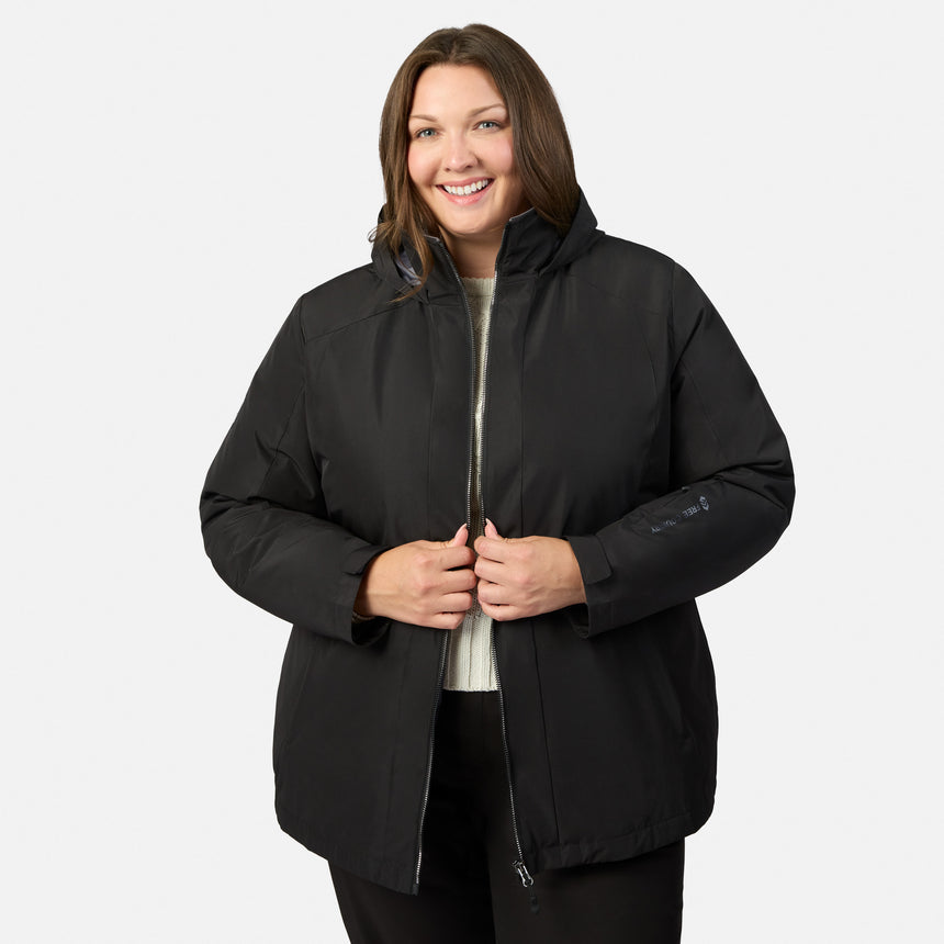 Women's Plus Size AllSeason 3-in-1 Systems Jacket