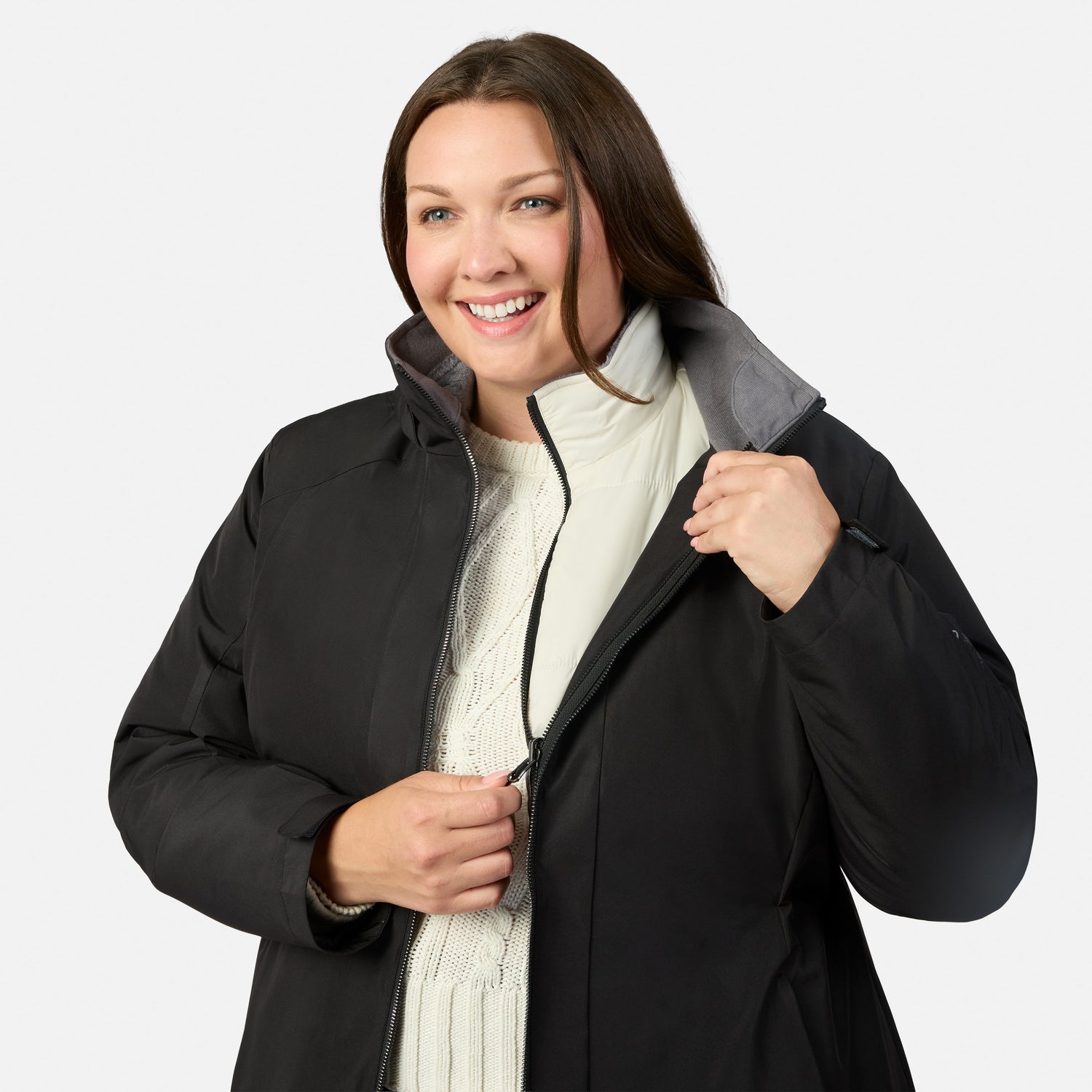 Women's Plus Size AllSeason 3-in-1 Systems Jacket