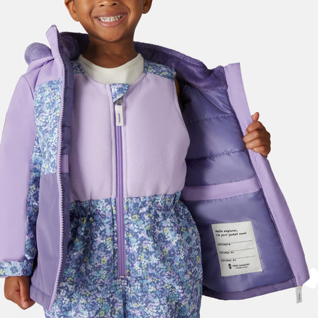 Girls' Toddler Jacket & Bib Pant Snow Set