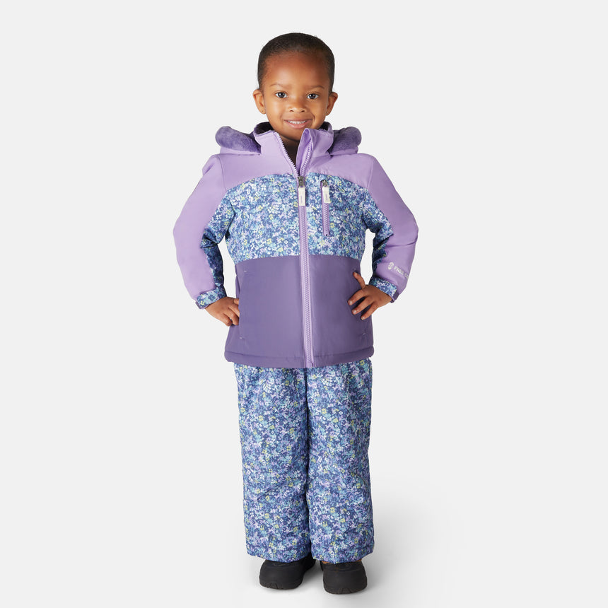 Girls' Toddler Jacket & Bib Pant Snow Set