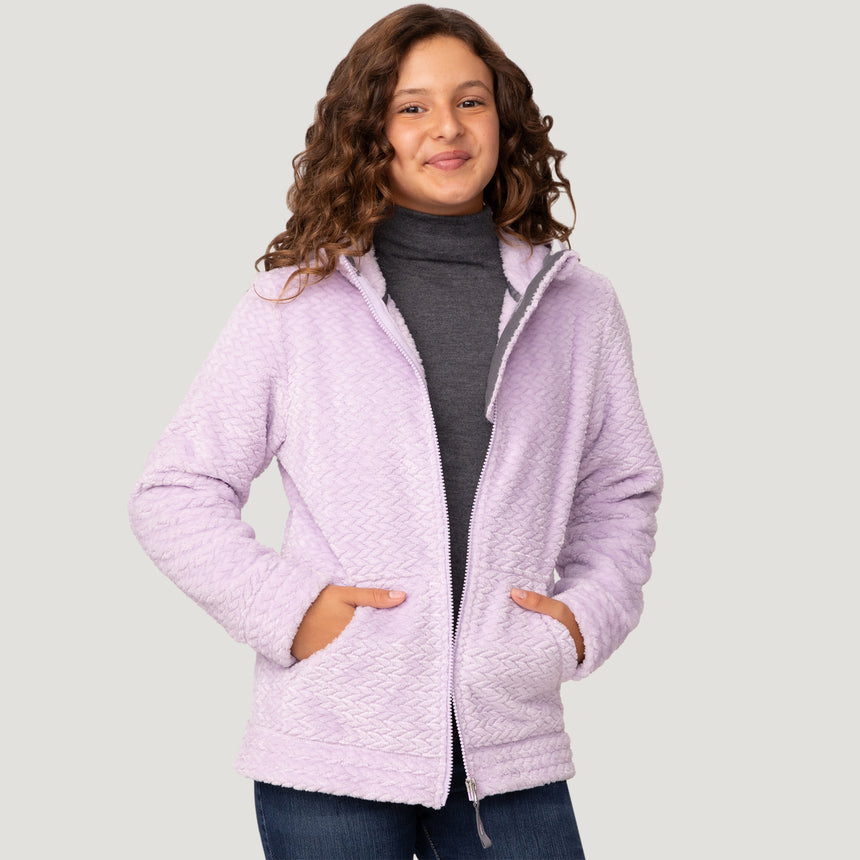 Girls' Braided Butter Pile® Jacket