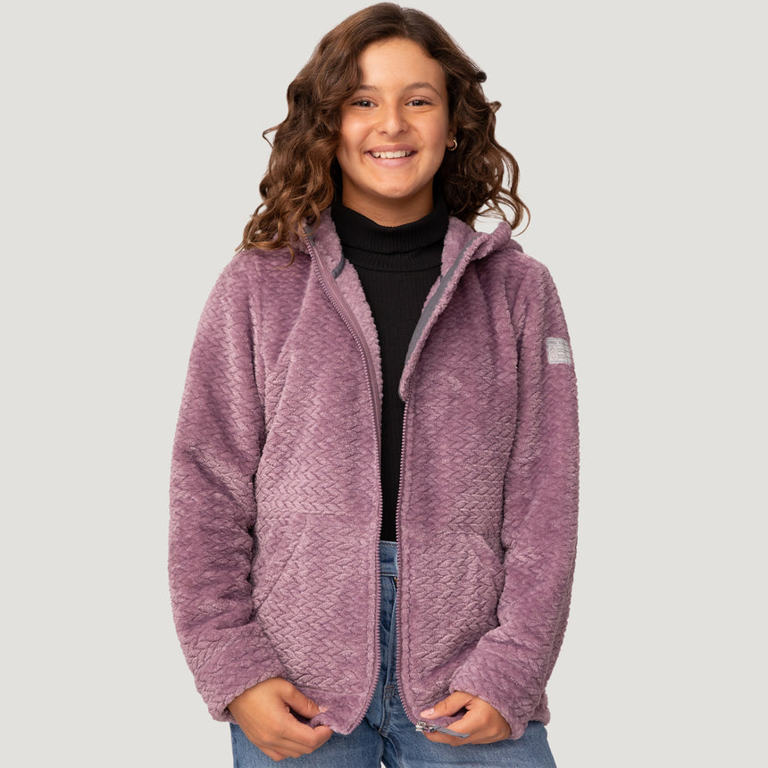 Girls' Braided Butter Pile® Jacket