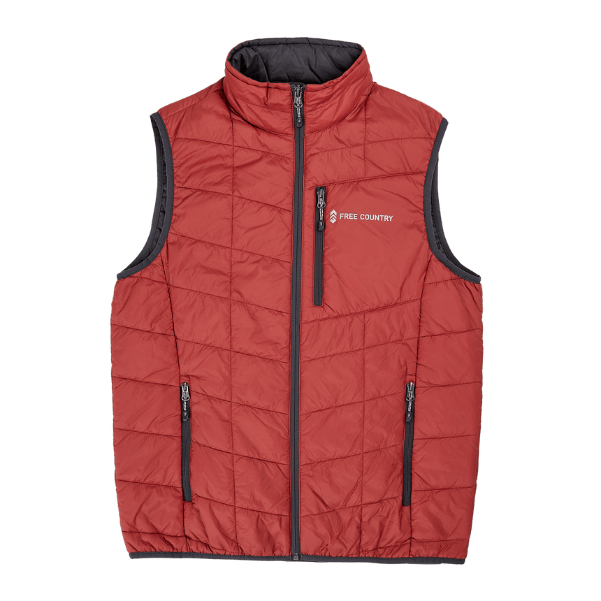 Men's FreeCycle® Stimson Puffer Vest - Redrock - M #color_redrock