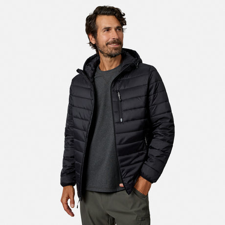 Men's Classic Solid Puffer Jacket