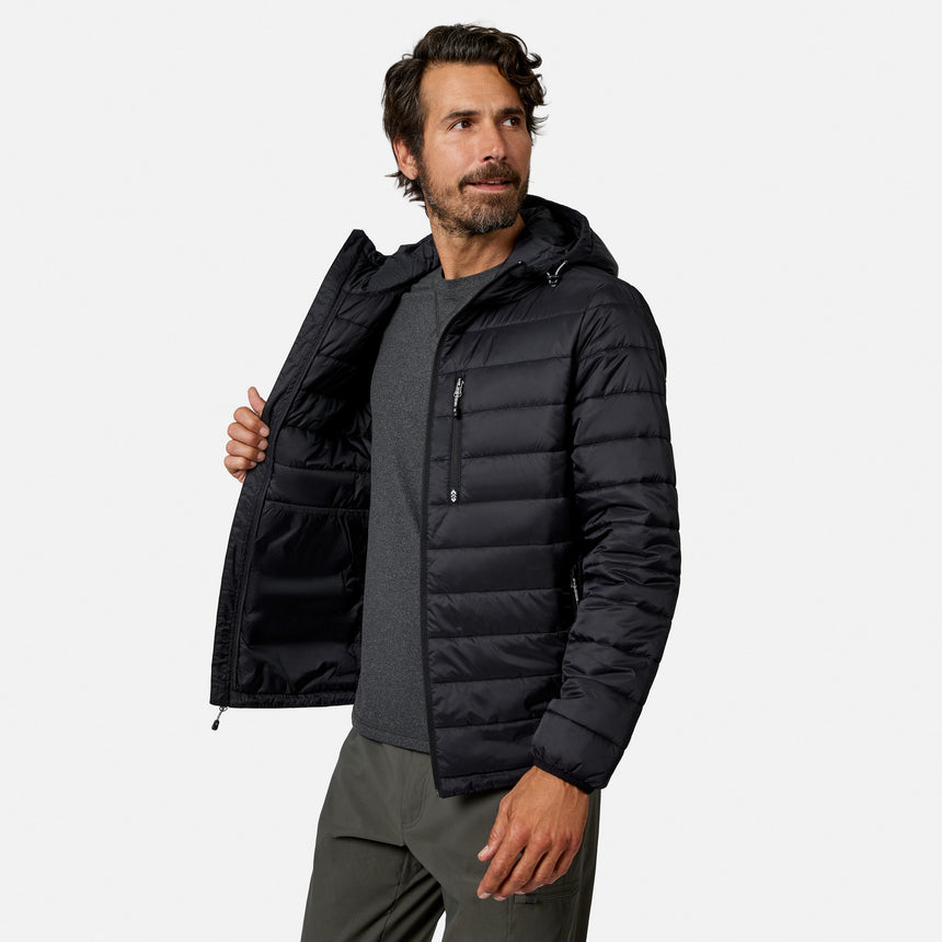 Men's Classic Solid Puffer Jacket