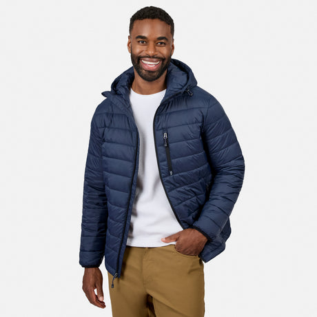 Men's Classic Solid Puffer Jacket