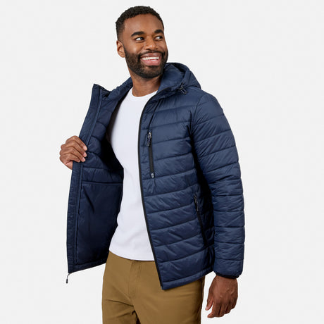 Men's Classic Solid Puffer Jacket