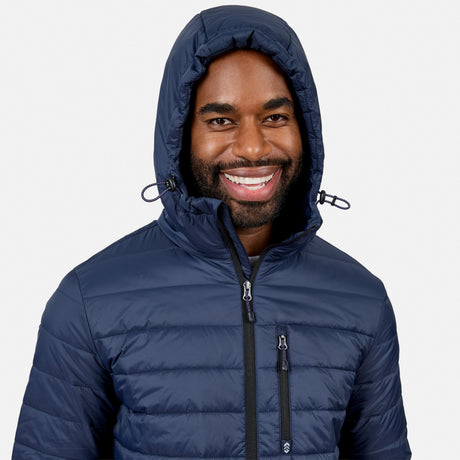 Men's Classic Solid Puffer Jacket