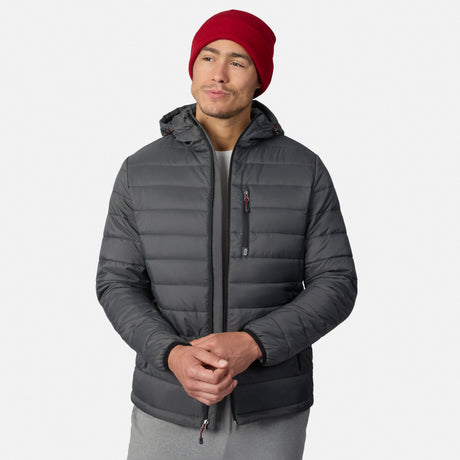 Men's Classic Solid Puffer Jacket