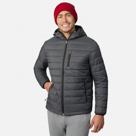 Men's Classic Solid Puffer Jacket
