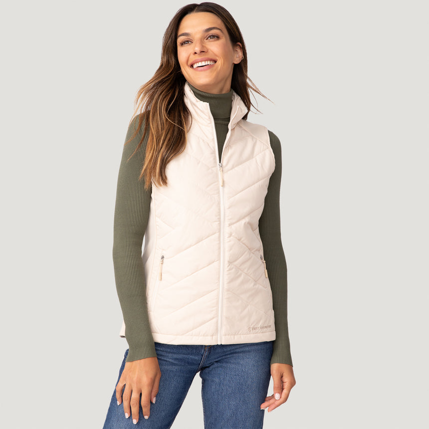 Women's Quilted Hybrid Vest