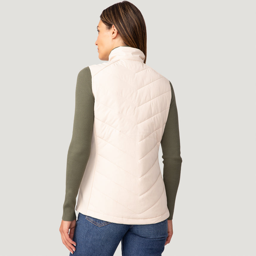 Women's Quilted Hybrid Vest