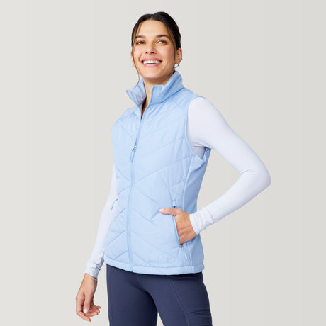 Women's Quilted Hybrid Vest