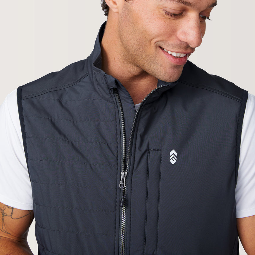 Men's High Stretch Full Zip Vest