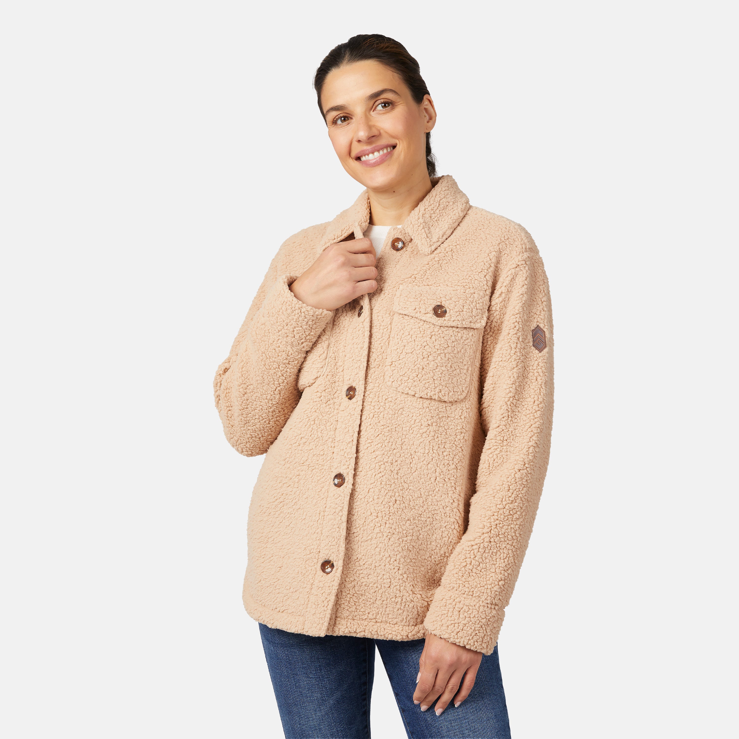 Women's Sherpa Shacket – Free Country