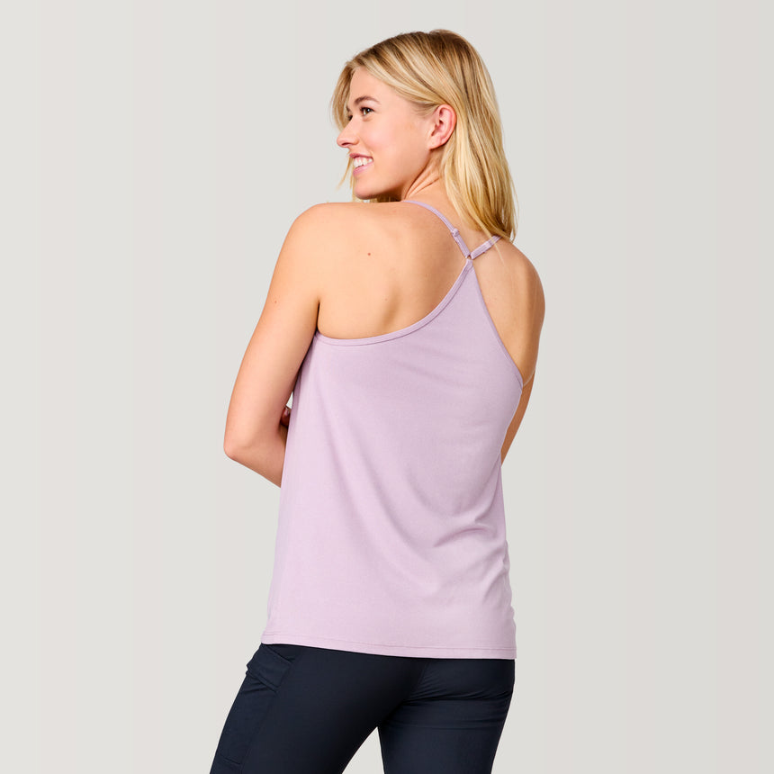 Women's Microtech® Chill B Cool V-Neck Cami Top with Built-In Bra