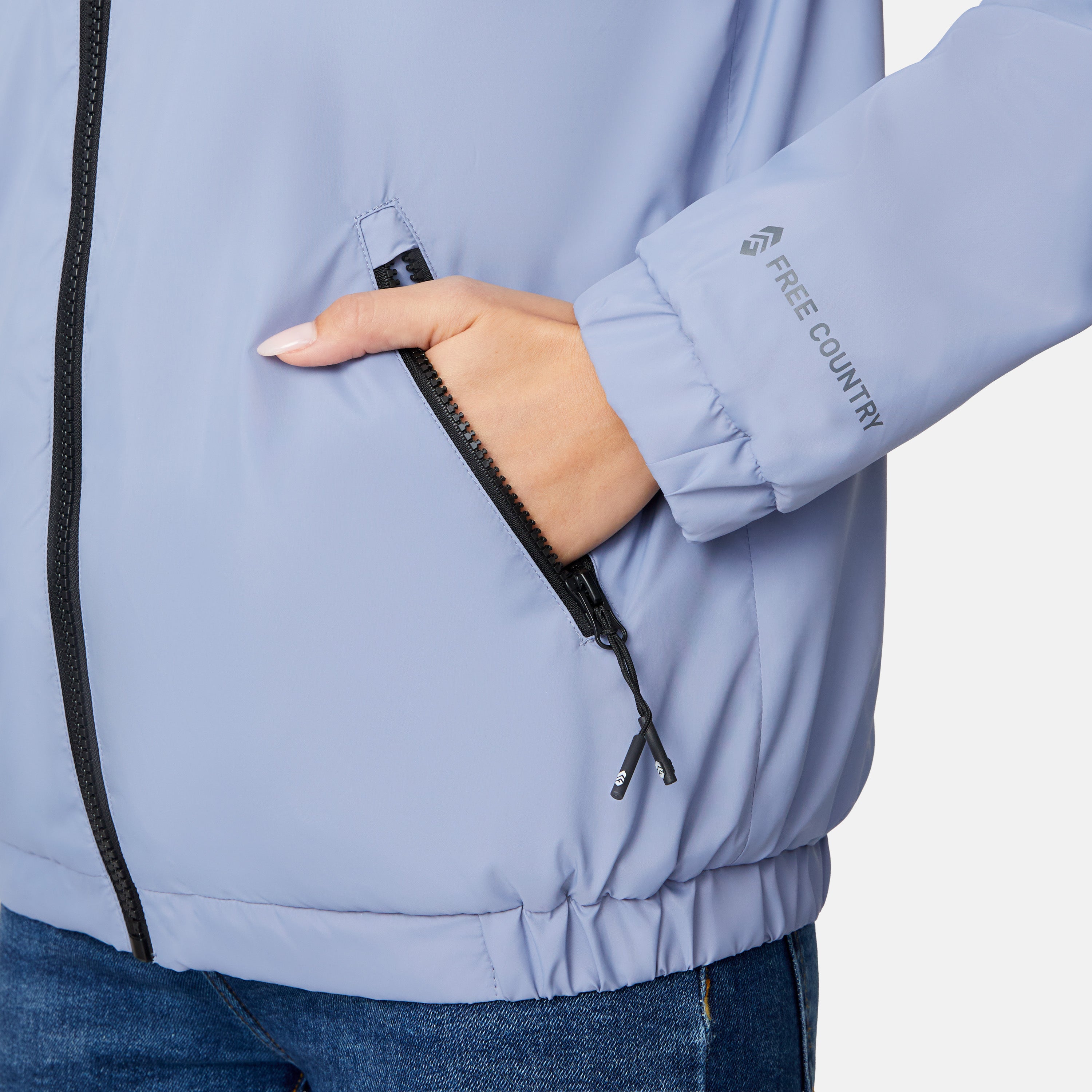 Women's Breezy Bomber Windshear Jacket – Free Country