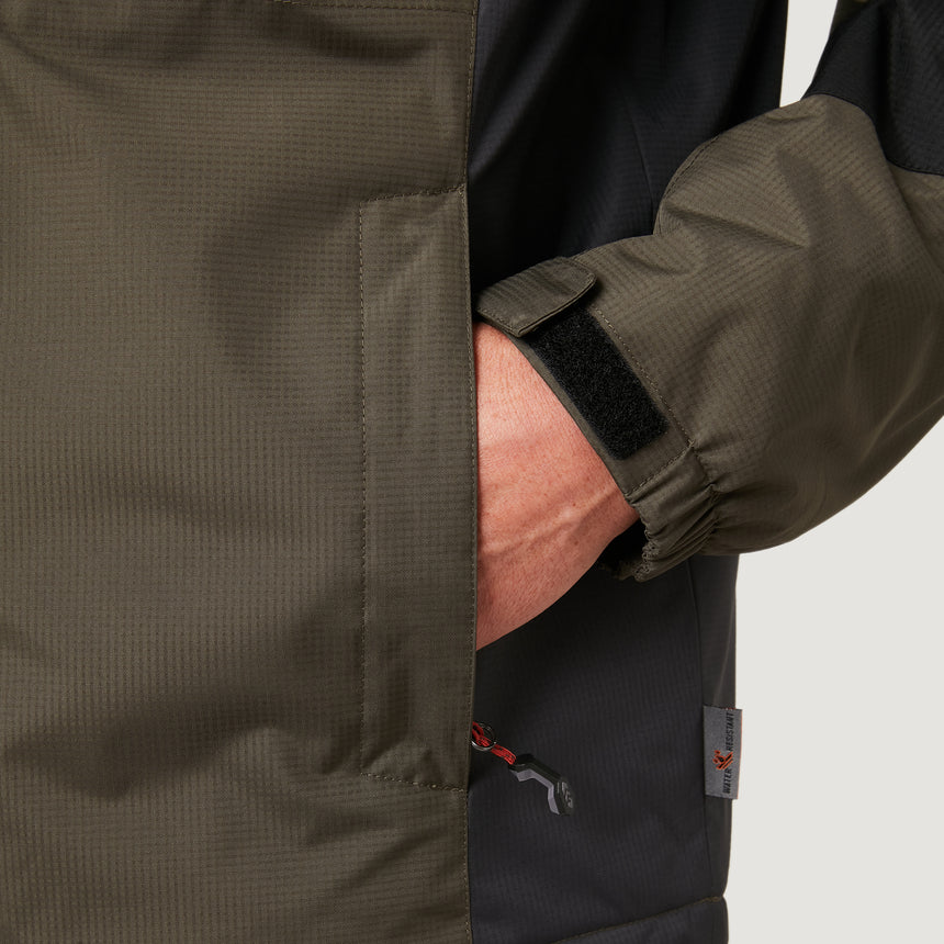 Men's Big and Tall Crest Rip Stop Jacket