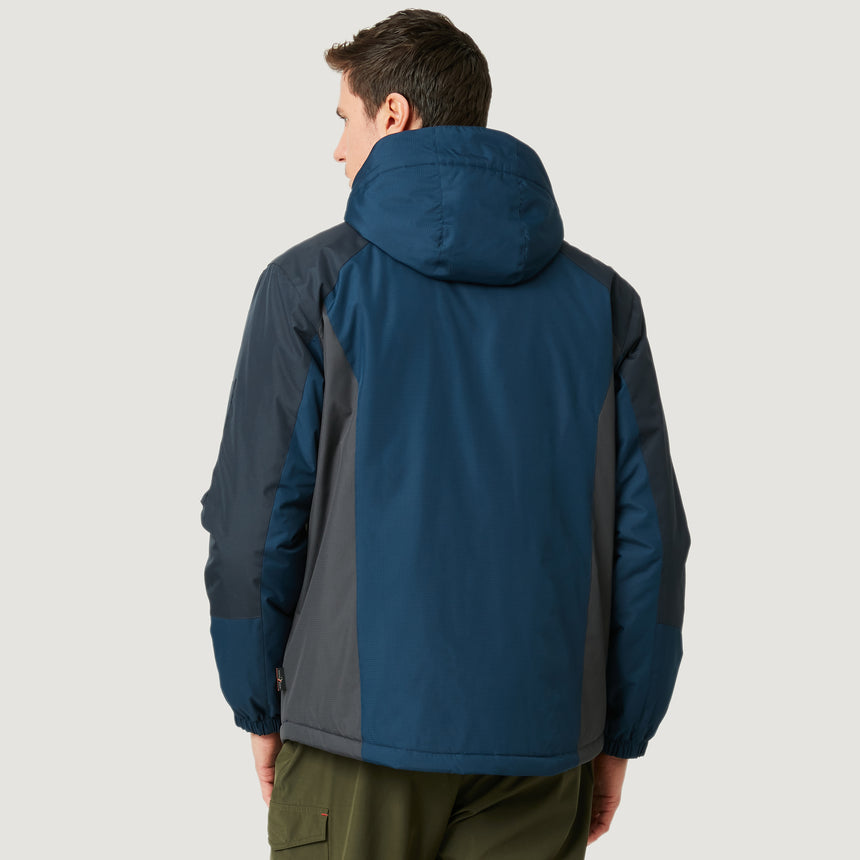 Men's Big and Tall Crest Rip Stop Jacket