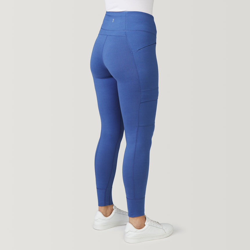 Women's Get Out There Trail Tights - S - Chambray #color_chambray