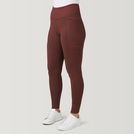 Women's Get Out There Trail Tights - S - Cocoa #color_cocoa