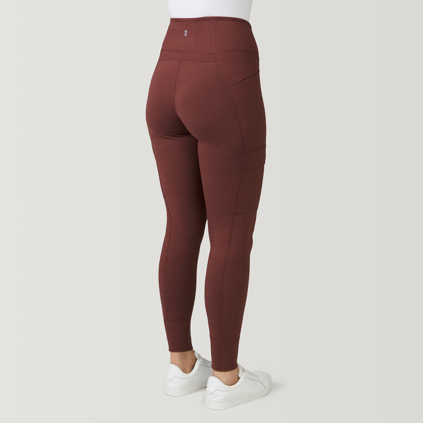 Women's Get Out There Trail Tights - S - Cocoa #color_cocoa