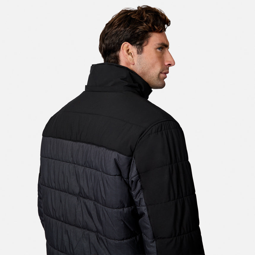Men's Traverse Stretch Mixed Media Puffer Jacket