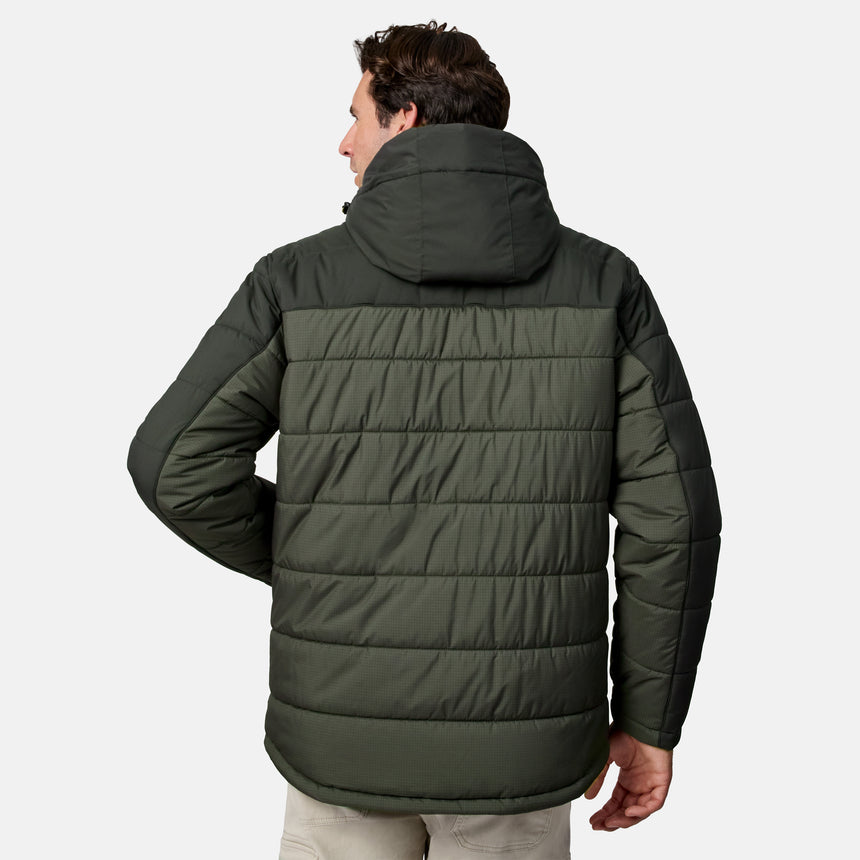 Men's Traverse Stretch Mixed Media Puffer Jacket