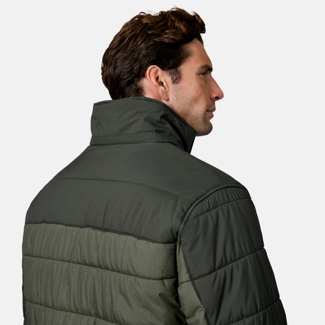 Men's Traverse Stretch Mixed Media Puffer Jacket