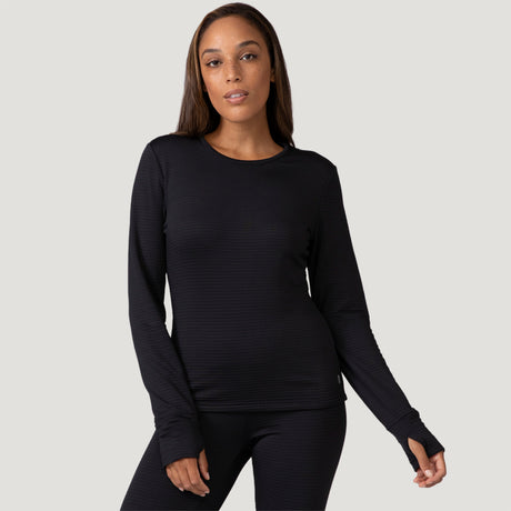 Women's Force Grid Fleece Base Layer Top