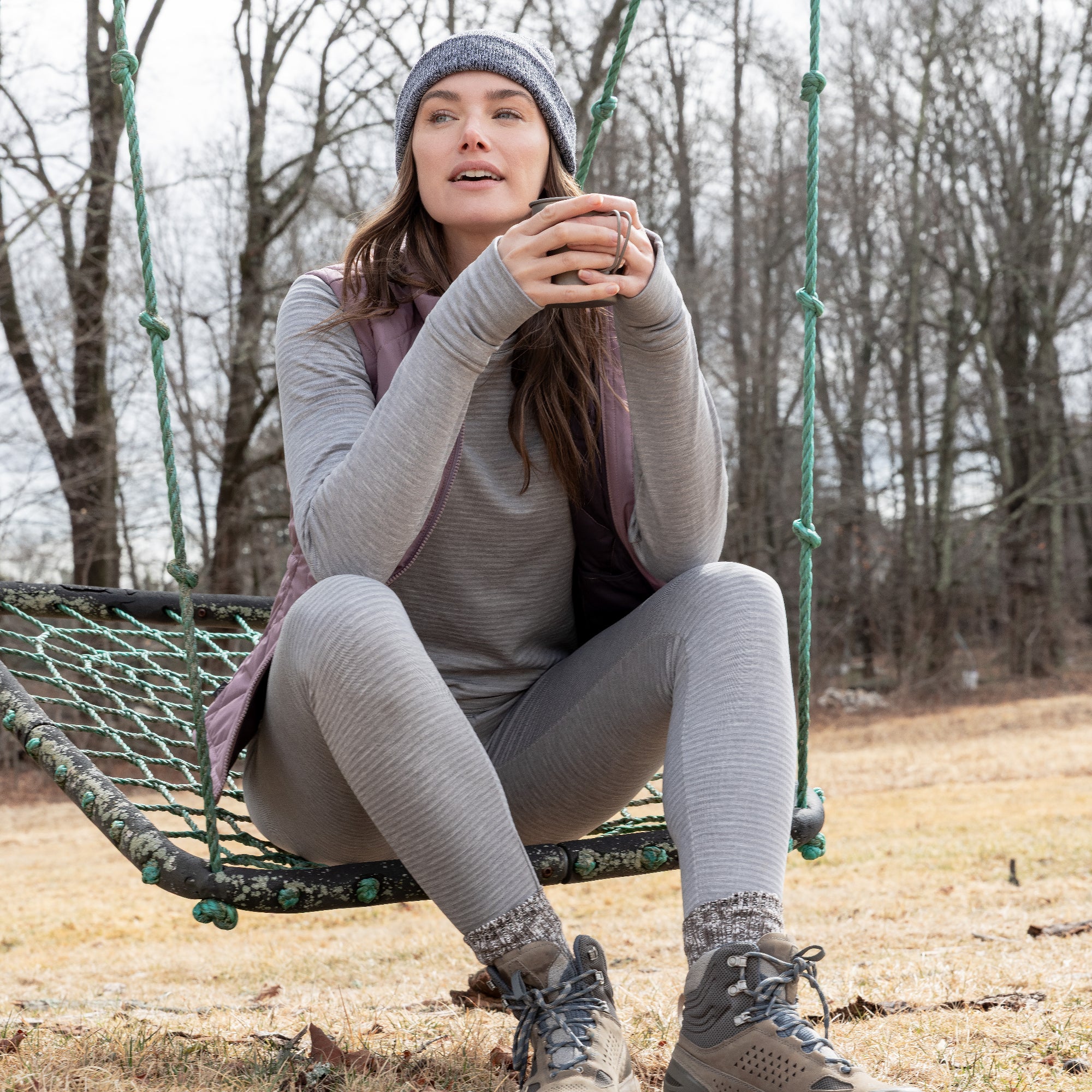 Women's Force Grid Fleece Base Layer Bottom – Free Country