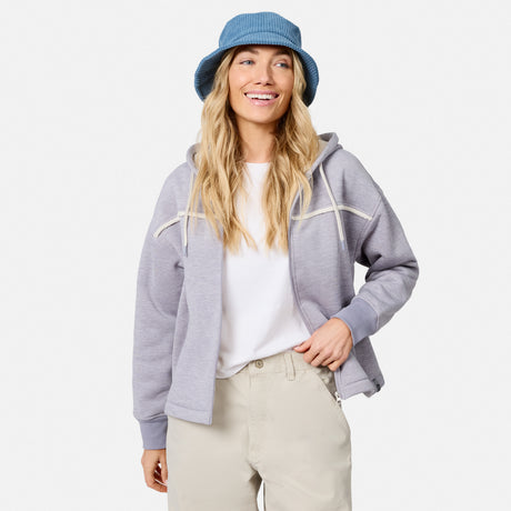 Women's Luxe+ Sherpa Lined Zip Up Hoodie