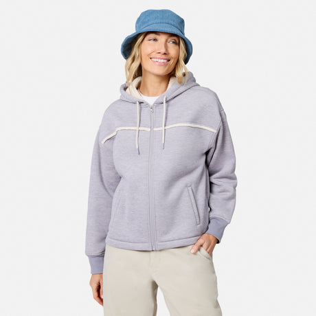 Women's Luxe+ Sherpa Lined Zip Up Hoodie