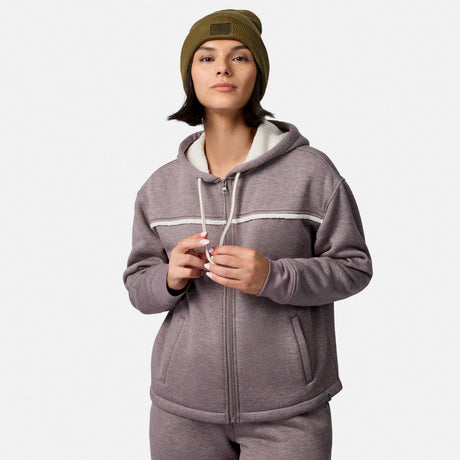 Women's Luxe+ Sherpa Lined Zip Up Hoodie
