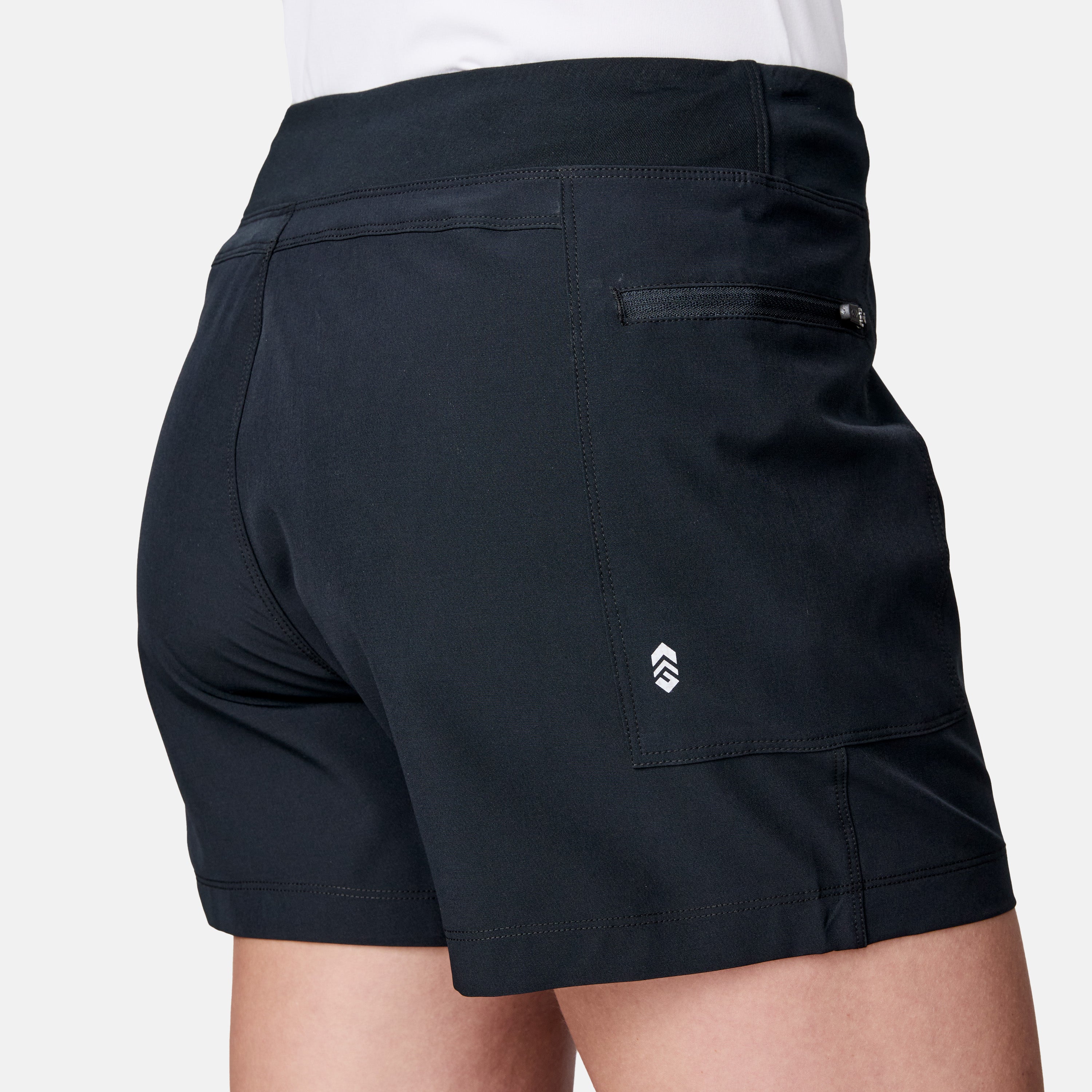 【ジエアタウン】 warm trak shorts★追跡可 Women's Trail to Town Short – Free Country
