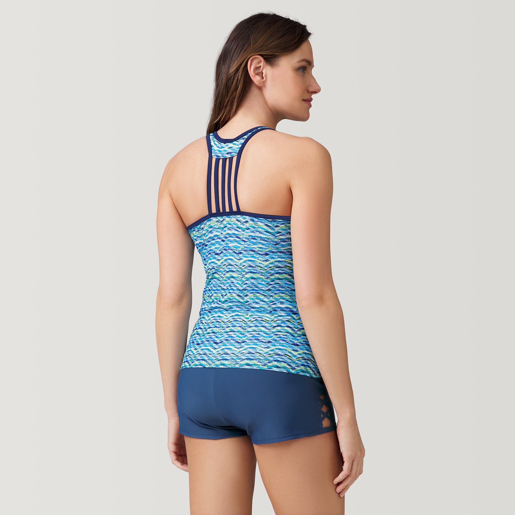 Free Sport Ultimate Wave D-Cup Y-Back Tankini Top, Tankini Top