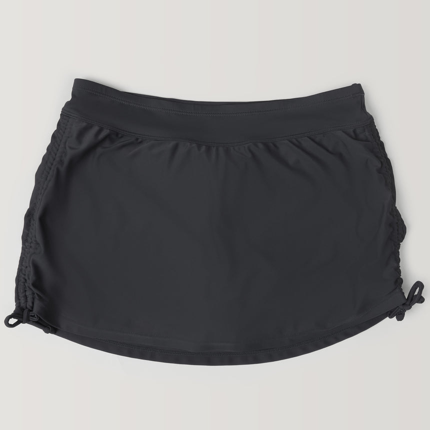 Women's Side Shirred Swim Skirt