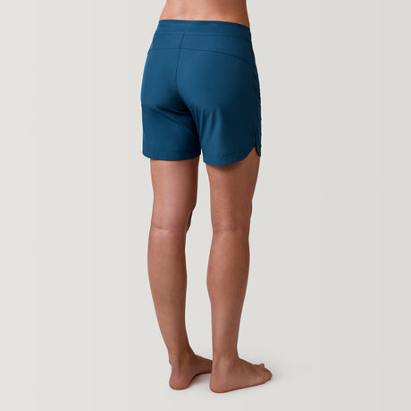 Women's 7" Bermuda Board Short - Slate #color_slate