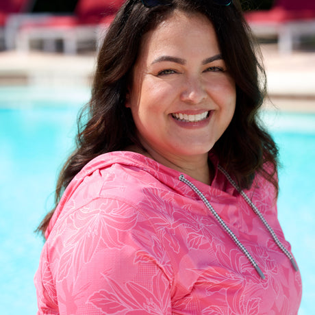 Women's Plus Size SunFree UPF Hoodie