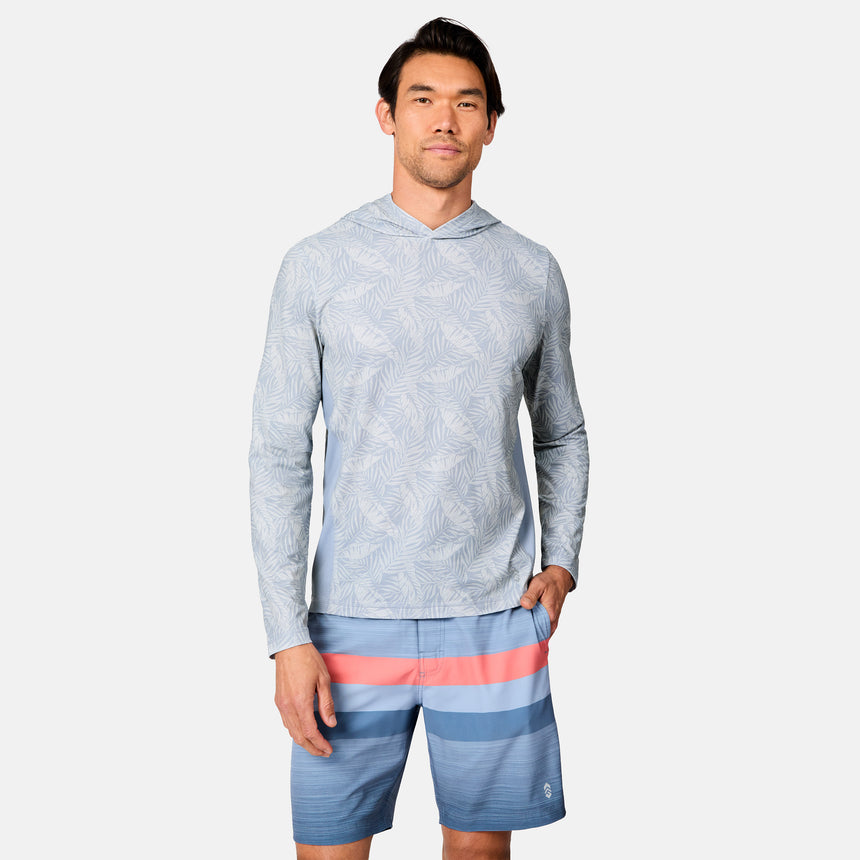 Men's SunFree UPF Printed Hoodie