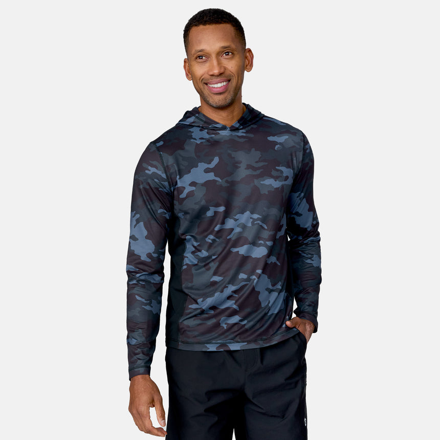 Men's SunFree UPF Printed Hoodie