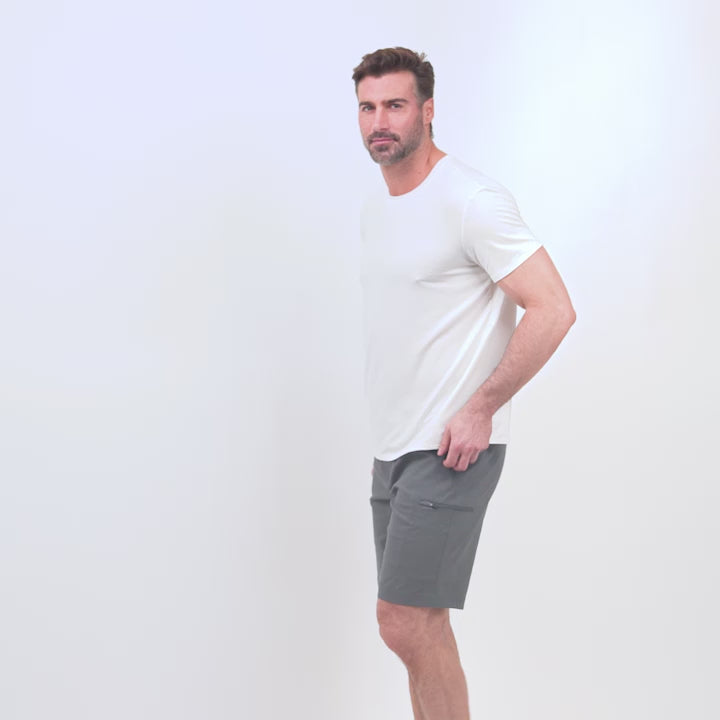 Men's Nylon Stretch Casual Short