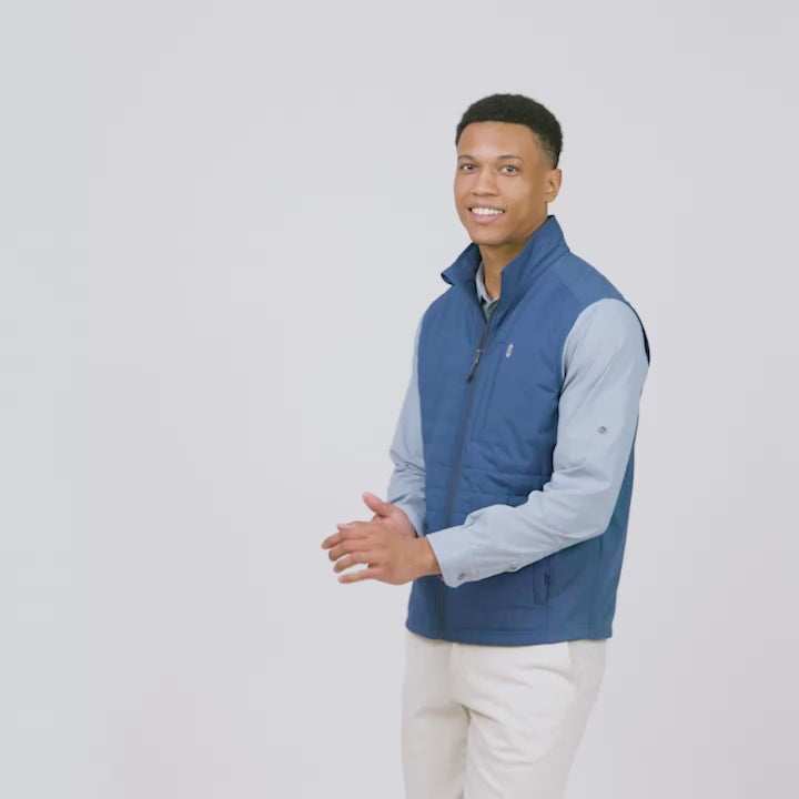Men's High Stretch Full Zip Vest – Free Country