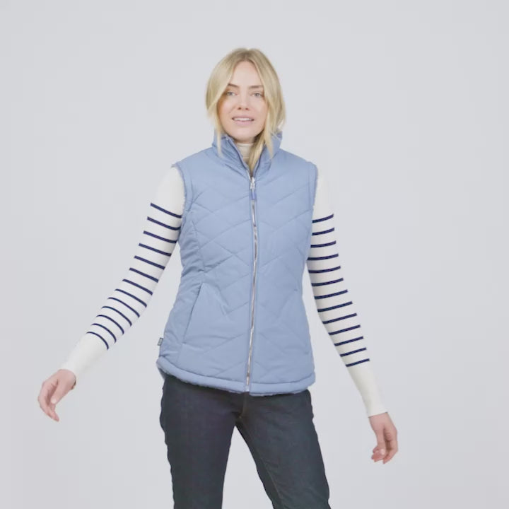 Women's Cirrus Quilted Reversible Vest