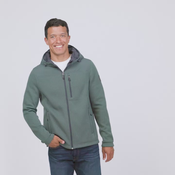 Men's Cable Fleece Brisk Jacket