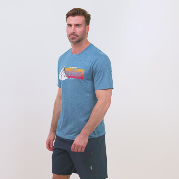 Men's Microtech® Graphic Crewneck T-Shirt