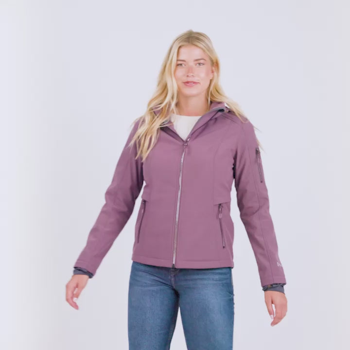 Women's Aeris II Super Softshell® Jacket - S - plumberry - #color_plumberry