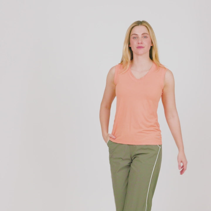 Women's Microtech® Chill V-Neck Tank Top